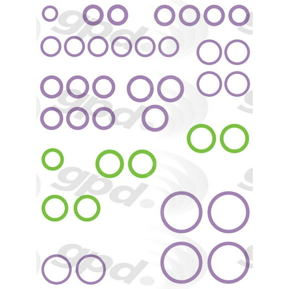 Global A/C System O-Ring and Gasket Kit 1321387