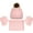 Pink, variant on PEAK 2 PEAK 3-Piece Pink Hat, Glove and Scarf Set For Girls and Boys Ages 1-5 Years - Fleece Lined
