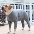 thumbnail image 3 of Four Feet Dog Bodysuit Jumpsuit Pajamas Pure Dog Jumpsuits 4 Legs Dog Onesies T-Shirt PJS Puppy Pet Costume For Large Medium Dogs, 3 of 4