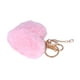thumbnail image 3 of Llavero con pompón, llavero con pompón y corazón esponjoso, llavero con pompón de notable claridad, 3 of 14