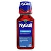 Vicks Nyquil Cold and Flu Medicine, 8 fl oz, Cherry Flavor, Nighttime Multi-Symptom Relief