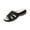 Black, variant on Orthopedic Wide Sandals for Women, Comfortable Dressy Casual Beach Slippers, Arch Support Wedge Flip Flops Women's Fashion Comfortable New Solid Color Fish Mouth Open Toe Bottom Wedge Slippers