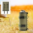 thumbnail image 4 of jinwen Fuel Bottle Holder Propane Tank Pockets Feature Heavy Cylinder Holder Tank Cover Rigg Saddlebags Fuel Bottle for Trails Armygreen, 4 of 9