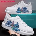 thumbnail image 2 of Stitch-Zapatillas de deporte para hombre y mujer, zapatos informales con plataforma para kateboarding, zapatos planos con grafiti 3D, a la moda, 2 of 5