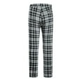 thumbnail image 4 of IROINNID Men's Pants Relaxed Cigarette Plaid Pattern Lace-Up Pencil Pants Stripes Elastic Waist Pants, 4 of 4
