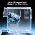 thumbnail image 5 of FREE VILLAGE Countertop Nugget Ice Maker,33 lb/24H Portable Ice Machine with 1.8L Water Tank Self-Cleaning,One-Touch Automatic Ice Dispensing,1.5 lb Ice Storage,for Home/Office/Kitchen/Bar, 5 of 9
