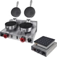 thumbnail image 1 of Wafflera Doble Gutstark Mini Hot Cakes 170 a 250°C, 1 of 5