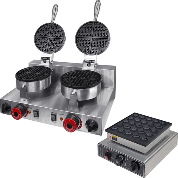 Wafflera Doble Gutstark Mini Hot Cakes 170 a 250°C