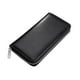 thumbnail image 1 of EeaseMX Cartera antirrobo con cremallera larga, monedero multifuncional para guardar tarjetas de crédito y dinero (negro), 1 of 8