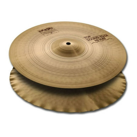 Paiste 1063213 13 Inch 2002 Sound Edge Top Hi-Hat Cymbal With Lively