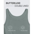 thumbnail image 4 of CRZ YOGA Womens Butterluxe Double Lined Tank Tops Scoop Neck Racerback Workout Tanks, 4 of 7