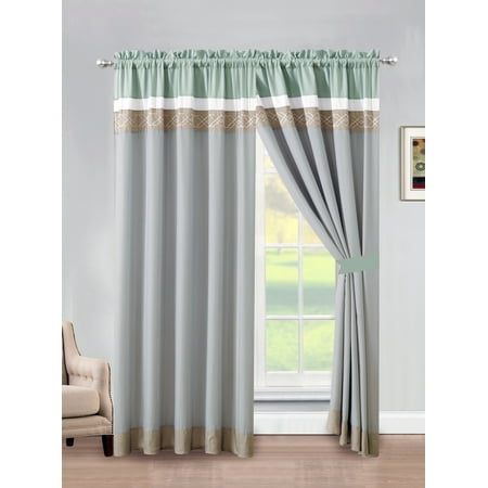 Taupe And Gray Curtains