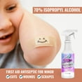 thumbnail image 6 of Isopropyl Alcohol 70% Spray 32 Fl Oz Spray Bottle Rubbing Alcohol Sprayer 70 Percent Isopropyl Alcohol Spray First Aid 6 Bottles, 6 of 6