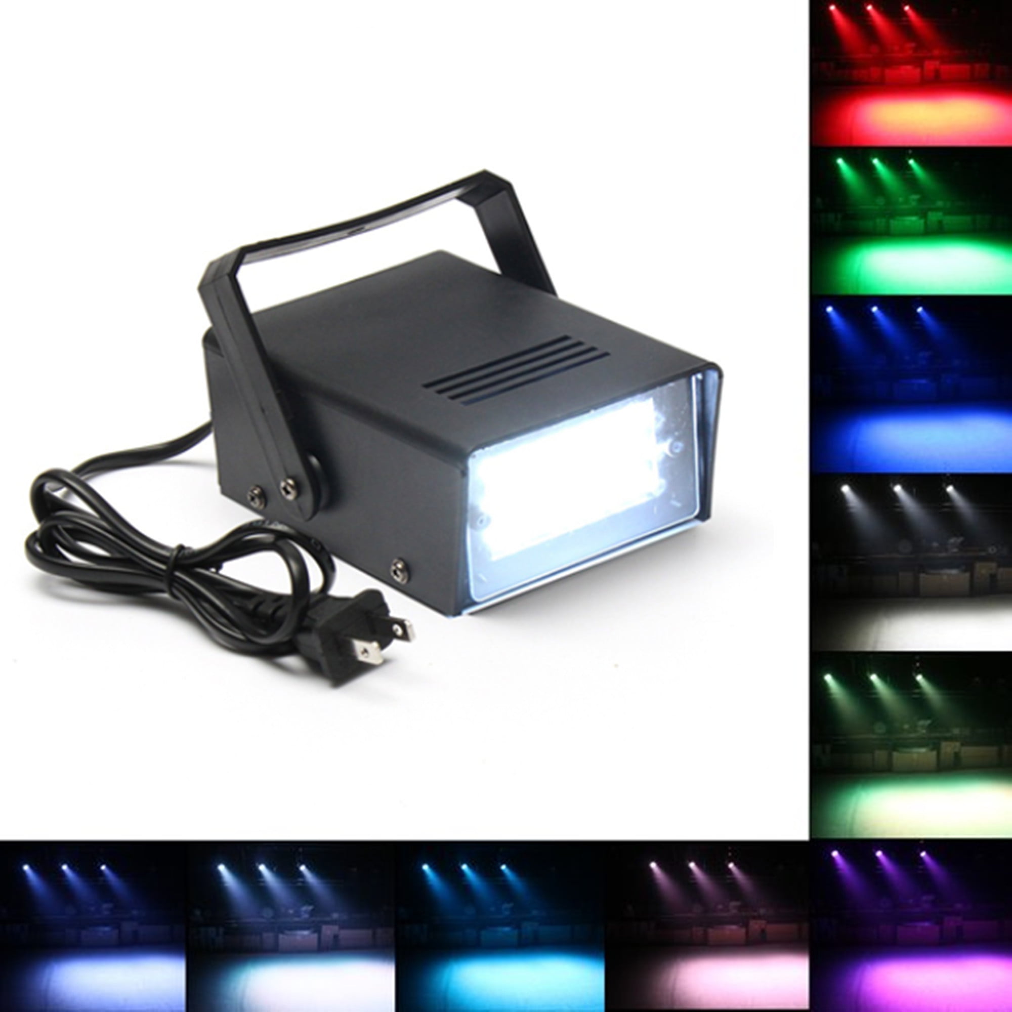 3W LED Flood Spotlight Light Laser Stage Effect Lighting Club Disco DJ Party Bar 