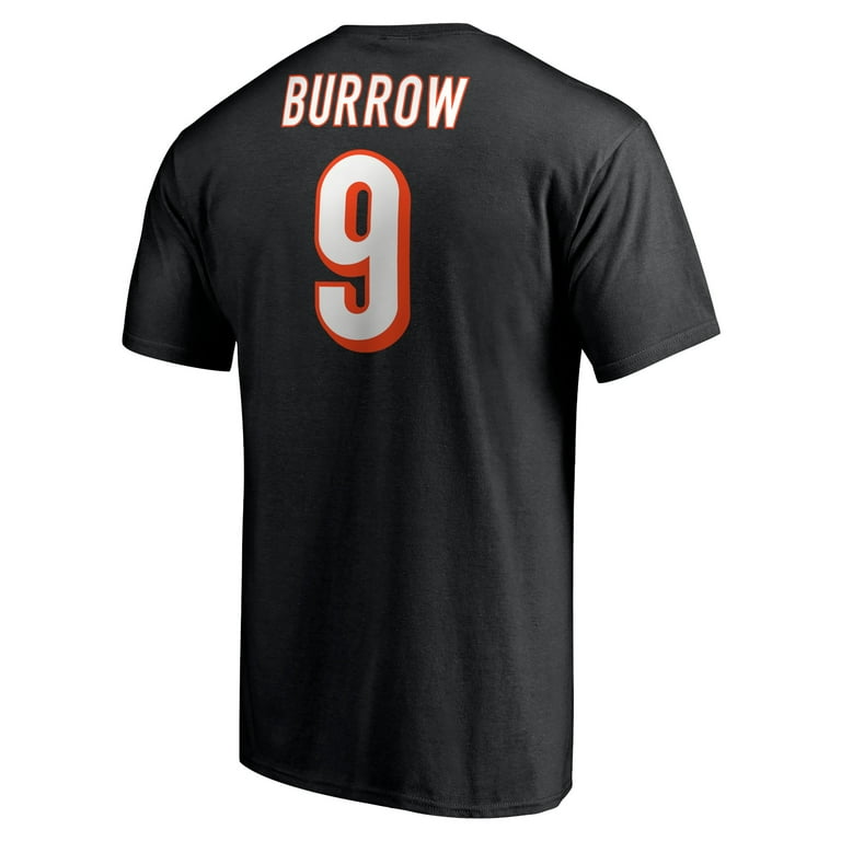 Men's Fanatics Branded Joe Burrow Black Cincinnati Bengals Athletic  Coordinator T-Shirt 