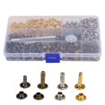 thumbnail image 2 of Decoration Studs,480 Sets 4 Colour Rivetfor Leather Craft Studsfor Clothing Leading Edge Technology, 2 of 9