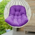 thumbnail image 4 of koolsoo Hanging Egg Chair Cushion Soft Basket Chair Cushion for Outdoor Porch Garden Violet, 4 of 6