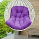 thumbnail image 4 of Cojín para silla de huevo, cómodo cojín para silla de patio, lavable y cómodo para hamaca. Violeta, 4 of 6