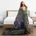 thumbnail image 5 of Rat Movie Fink Blanket Graphic Super Soft Flannel Fleece Blanket for Bed Sofa Outdoor Microfiber Throw Blanket 60"X50", 5 of 6