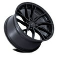 thumbnail image 2 of Niche 1PC Cast Aluminum Rim M272 20X10.5 5X112 M-BLK 27MM, M2722005F8+27, 2 of 3