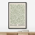 thumbnail image 2 of IDEA4WALL Framed Canvas Print Willow Bough Flower Pattern by William Morris Historic Cultural Illustrations Fine Art Traditional Floral Poster for Living Room, Bedroom, Office - Black 16"x24", 2 of 5