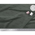 thumbnail image 3 of Soimoi Poly Georgette Fabric Square & Spiral Geometric Decor Fabric Printed Yard 42 Inch Wide, 3 of 3
