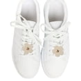 thumbnail image 2 of Unique Bargains Faux Leather Flower Shoelace Charms 1 Pair Beige, 2 of 5