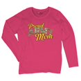 thumbnail image 5 of Proud Army Mom Women's Long Sleeve T-shirt US Military Family Pride Veteran Patriotic Armed Forces Mother's Day Licensed, 5 of 7