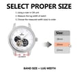 thumbnail image 4 of Vintage Leather Watch Band,20mm Quick Release Replacement Calf Skin Watch Strap for Men and Women,Stainless Steel Buckle, 4 of 7