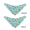 thumbnail image 3 of Honeii World Travel1 Print Pet Scarf Dog Bandanas for Dogs Triangle Dog Scarfs,Bandana Pet Cute Scarf Bibs for Small Medium Dogs and Cat-Small, 3 of 5