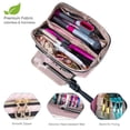 thumbnail image 4 of Bolsa de viaje ELCUPA para herramientas de pelo, tamaño grande, con organizador de alfombrillas, 4 of 7