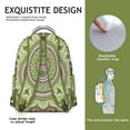 thumbnail image 5 of Bold Mantra Statement Backpack - High Visibility Interior School Organizer, Easy-Find Pocket Bookbag Gift for Early Classes, 5 of 6