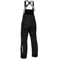 thumbnail image 2 of Castle X Polar Womens Snowmobile Bibs Black LG (Short), 2 of 2