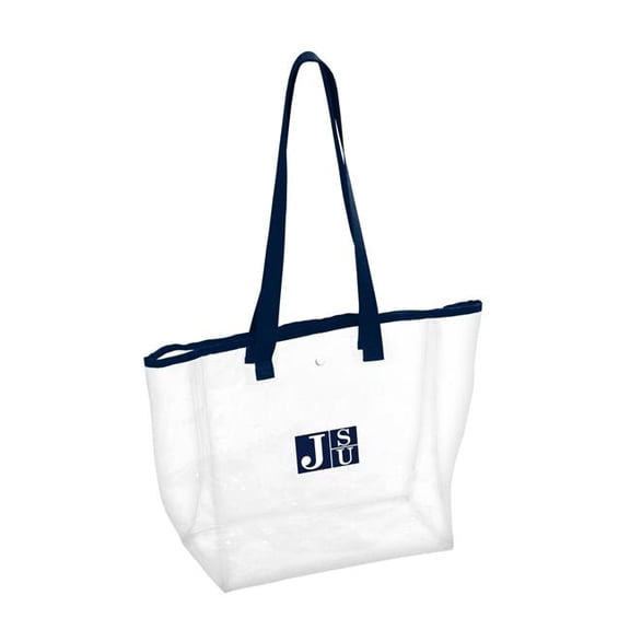 Logo Brands 252-65P Jackson State Stadium Clear Bag