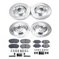 thumbnail image 2 of PowerStop Front and Rear Z23 Evolution Sport Carbon-Fiber Ceramic Brake Pad and Drilled & Slotted Rotor Kit Fits: FORD LINCOLN Select Models K8847, 2 of 7