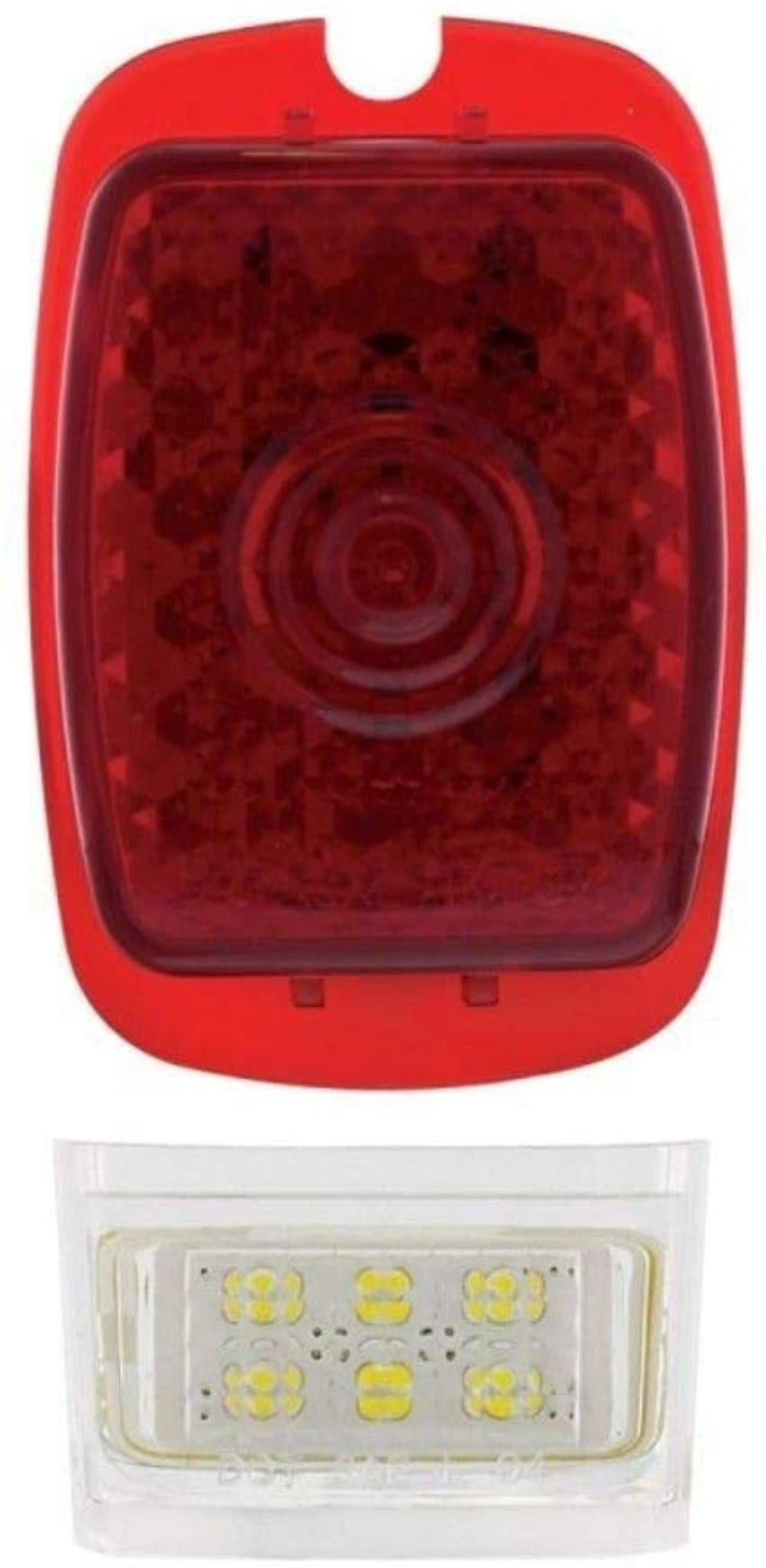 United Pacific 27 LED Sequential Tail Light Lens For 1937-38 Chevy 