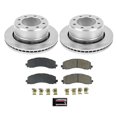 thumbnail image 3 of PowerStop Rear Stock Replacement Brake Pad and Rotor Kit Fits: Select Models KOE8641, 3 of 8