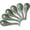 Green, variant on Soup Spoons Set of 6, 6.5 Inch Vintage Ceramic Chinese Deep Soup Spoons, Korean Style Asian Tablespoons with Deep Hook Design for Ramen, Rice & Noodles