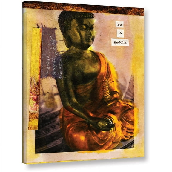 ArtWall Elena Ray "Be A Buddha" Gallery-wrapped Canvas