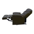 thumbnail image 5 of Miekor Furniture Black Recliner With Pillow Top Arm 15434, 5 of 7