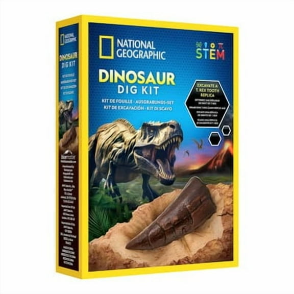 12 Pack: National Geographic Dinosaur Dig Kit