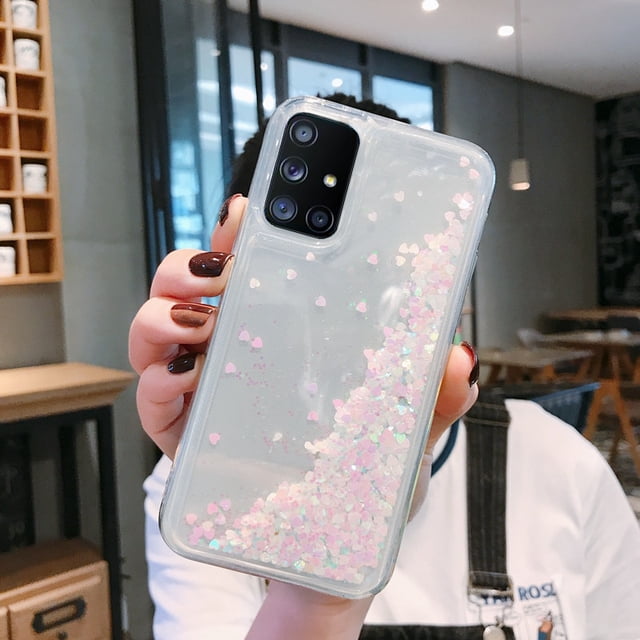 Funda de arena movediza líquida con estrellas brillantes para Samsung Galaxy S21 Ultra S20 FE S10 Plus Note 20 10 A51 A71 A31 A32 A12 A52 A72 S22 Tan Jianjun unisex