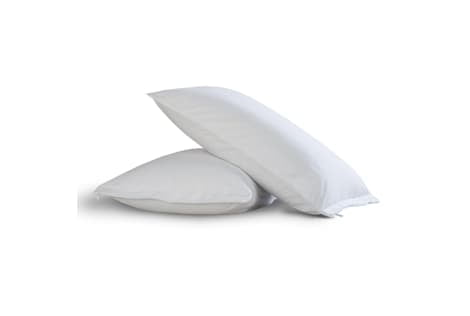 Fresh Ideas All-in-One Easy Care Pillow Protectors with Bed Bug Blocker 2-Pack, King