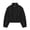 Black, variant on Levmjia Women's Windbreaker Jacket Long Sleeve High Collar Zip Up Casual Cropped Lightweight Jacket Elastic Hem Athletic Workout Track Jacket