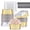 Gold, variant on Mini Cake Pans With Lids (10oz 40 Pack) Aluminum Foil Square Cupcake Liners Brownie Baking Cups Disposable 4"x4" Large Pan Muffin Tin Holders