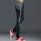 thumbnail image 3 of Pantalones Harem Pantalones de chándal finos de verano para hombre Pantalones deportivos a rayas para hombre Pantalones de chándal casuales de estilo coreano Pantalones planos cómodos, 3 of 5