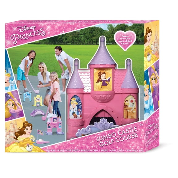 Disney Princess Jumbo Castle Golf Course Set