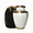 White, variant on Cremation Urn for Human Ashes - Large Adult Urns for Ashes - Funeral Urn for Men & Women - Memorial Urn for Loved Ones - Burial Urn for Home - White