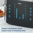thumbnail image 3 of Oster 4-Slice Touchscreen Toaster, Stainless Steel, 3 of 6