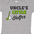 thumbnail image 4 of Inktastic Uncles Little Golfer with Golf Club and Ball Boys or Girls Baby Bodysuit, 4 of 5